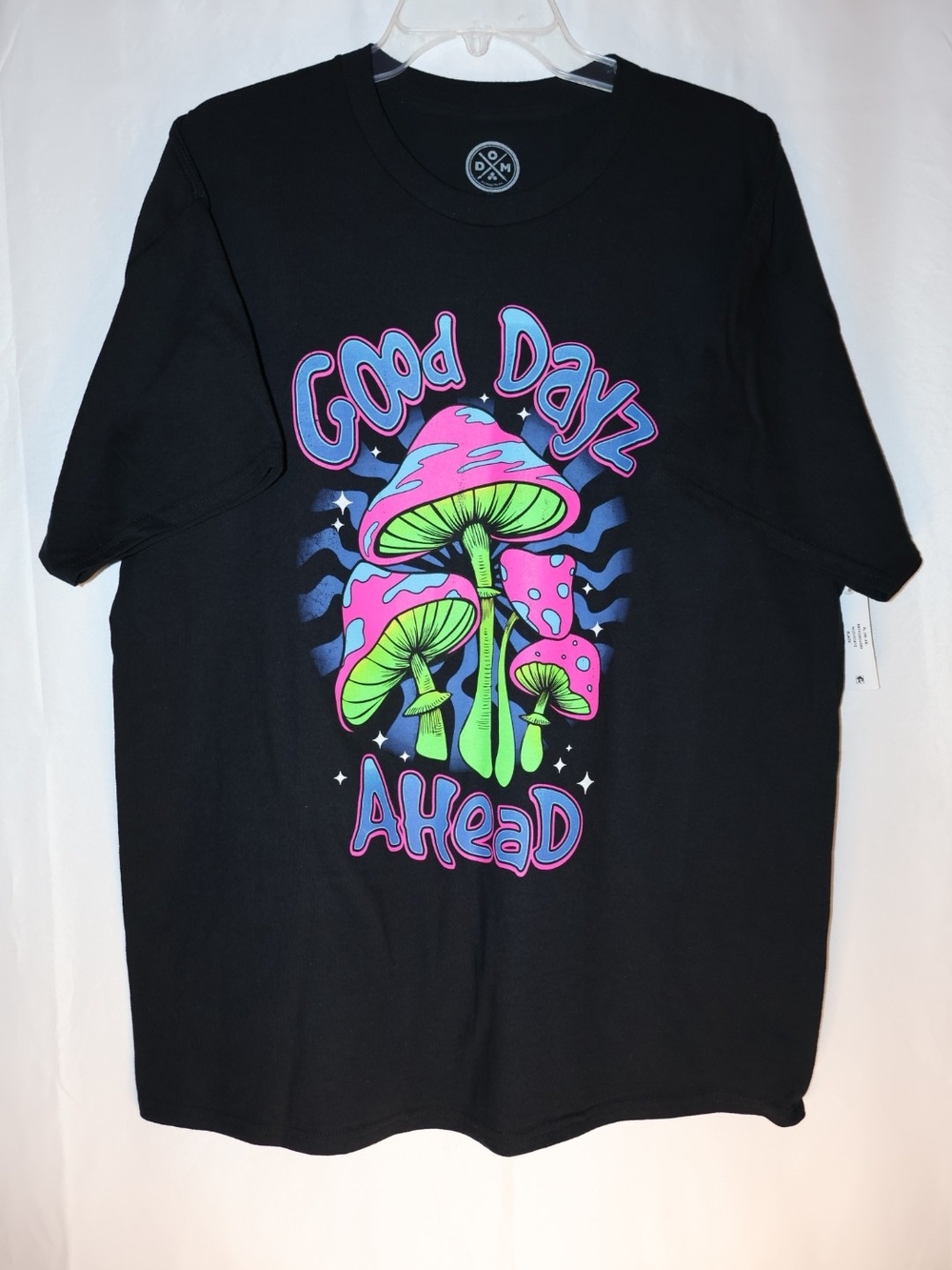 Neon Mushroom Graphic Tee